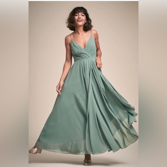 BHLDN Dresses & Skirts - Moss Green BHLDN Eva Bridesmaid Formal Dress